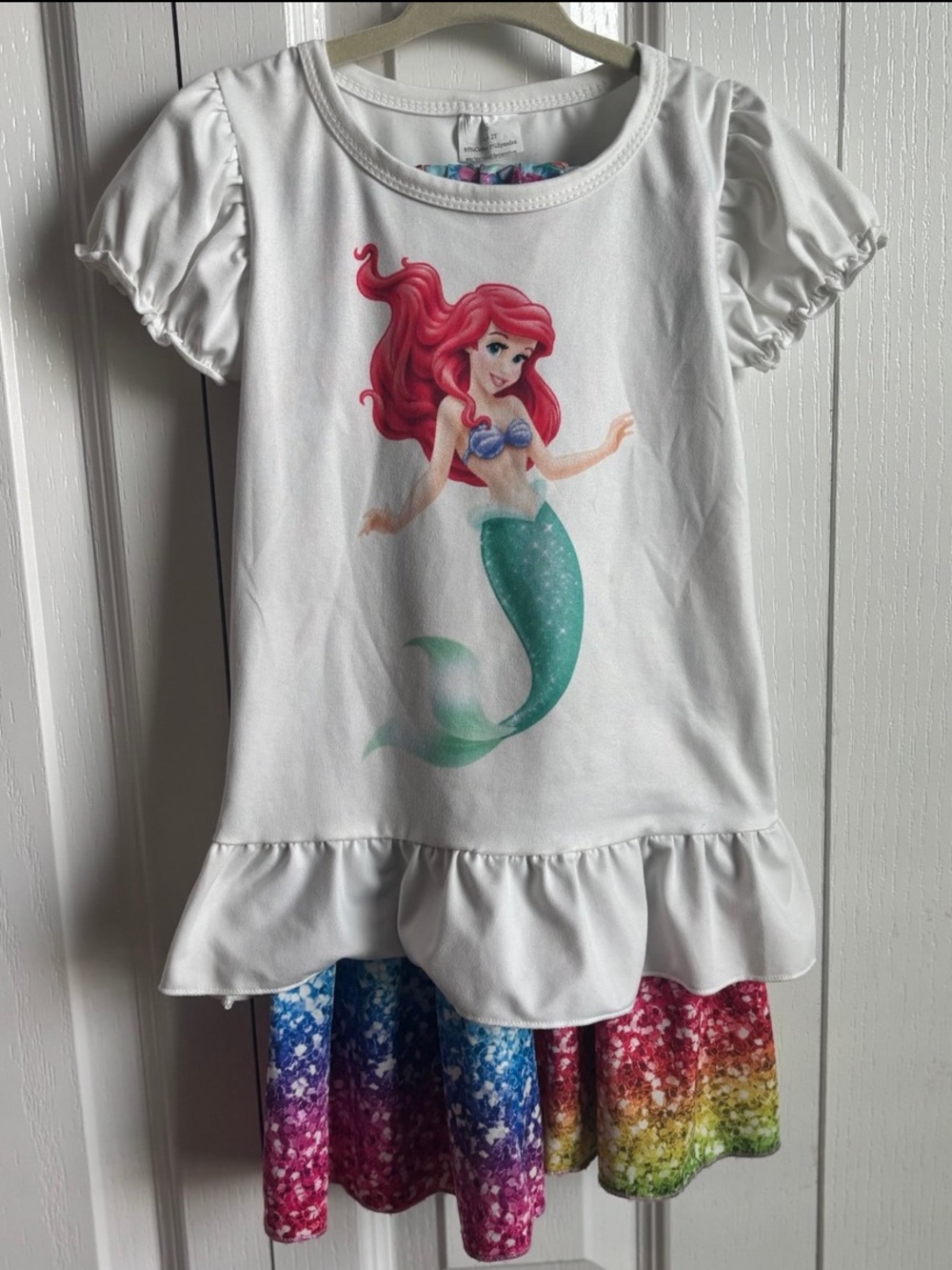 Ariel| Shirt + Rainbow Pants